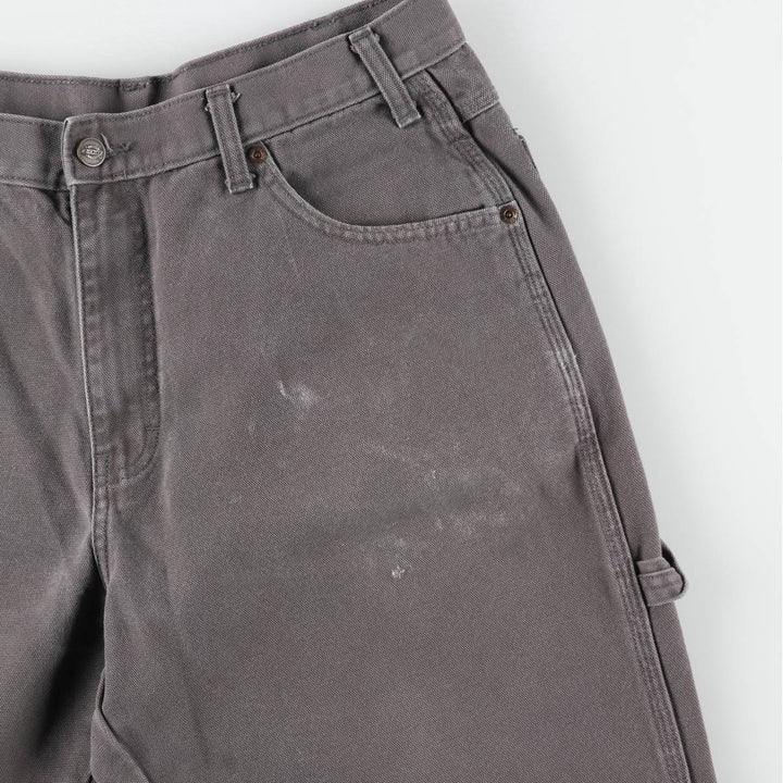 Dickies Duck Painter Pants Men's W33 equivalent cotton gray type Vintage Second Hand