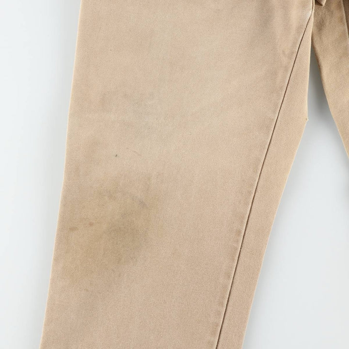 Dickies Duck Painter Pants Men's W34 equivalent cotton Beige type Vintage Second Hand