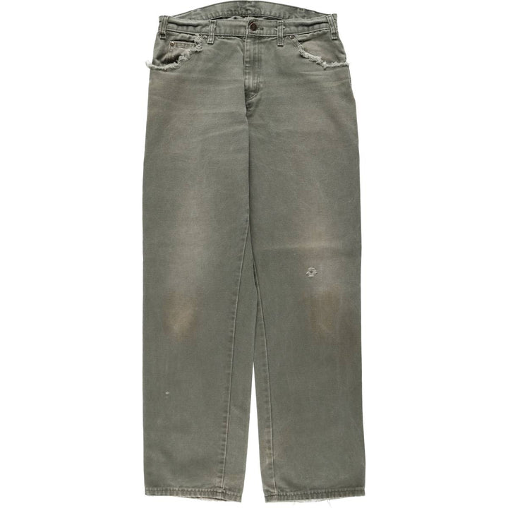 Dickies Duck Painter Pants Men's W32 equivalent unclear Khaki type Vintage Second Hand