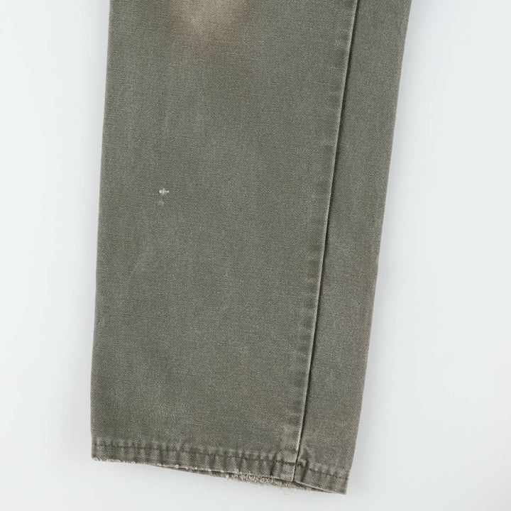 Dickies Duck Painter Pants Men's W32 equivalent unclear Khaki type Vintage Second Hand