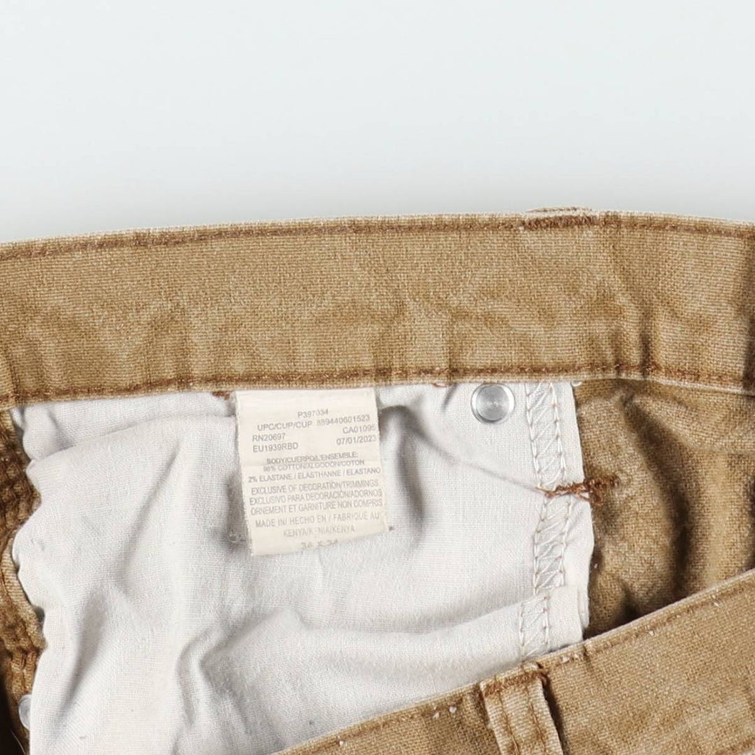 Dickies Duck Painter Pants Men's W35 equivalent cotton beige type brown Vintage Second Hand
