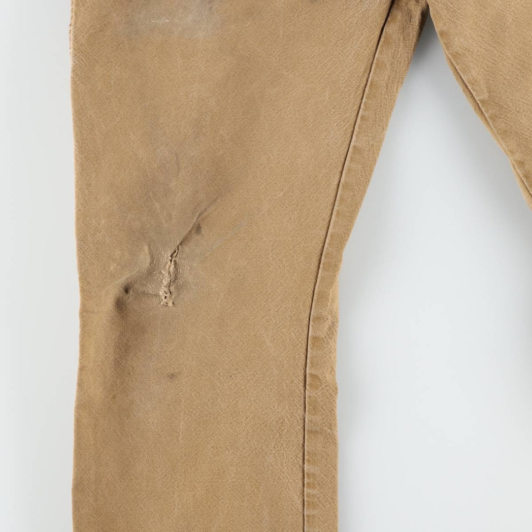 Dickies Duck Painter Pants Men's W35 equivalent cotton beige type brown Vintage Second Hand