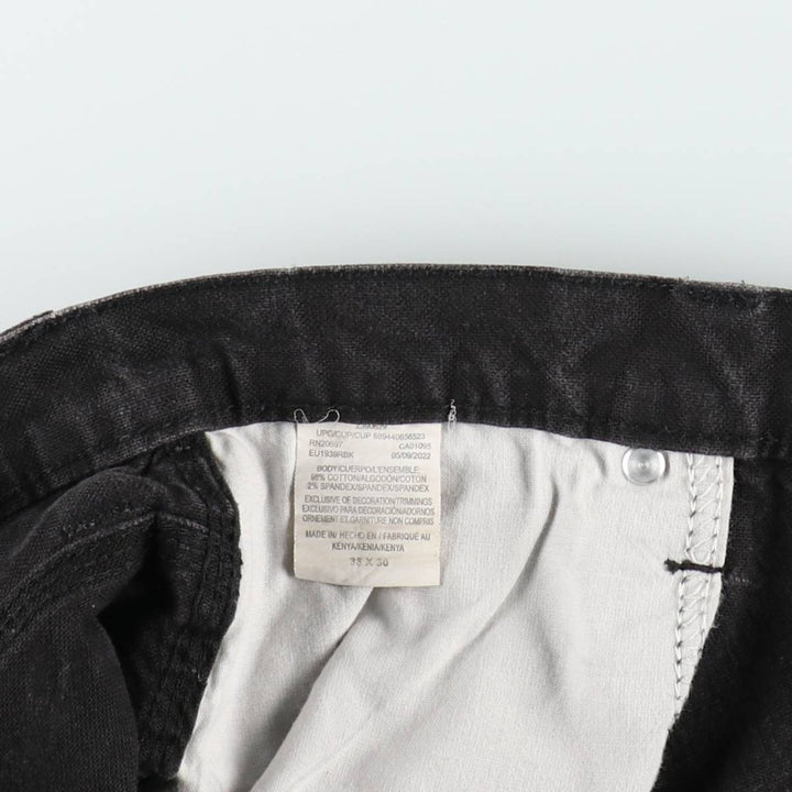 Dickies Duck Painter Pants Men's W38 cotton black type Vintage Second Hand