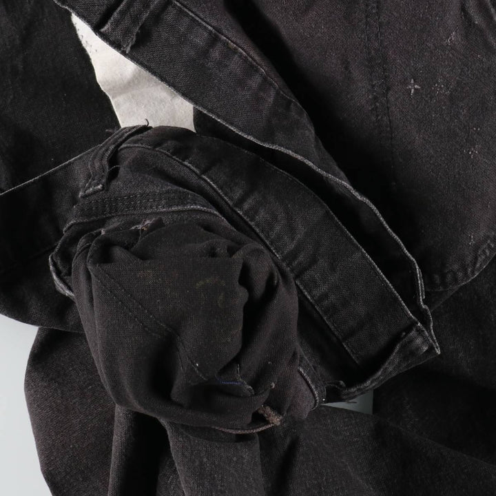 Dickies Duck Painter Pants Men's W38 cotton black type Vintage Second Hand