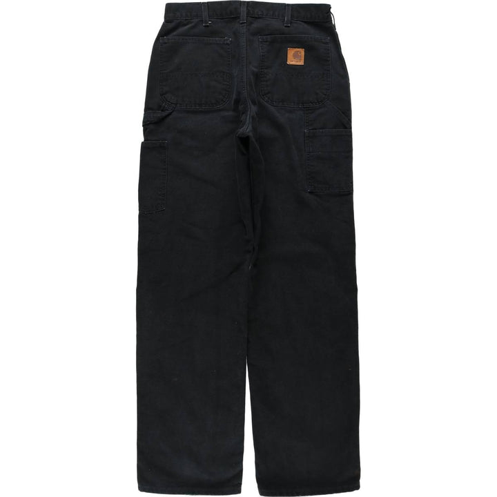 Carhartt Duck Painter Pants, Men's, W32 equivalent cotton black type Vintage Second Hand