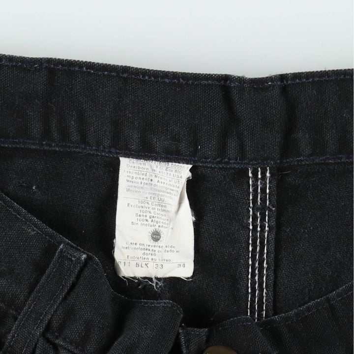 Carhartt Duck Painter Pants, Men's, W32 equivalent cotton black type Vintage Second Hand