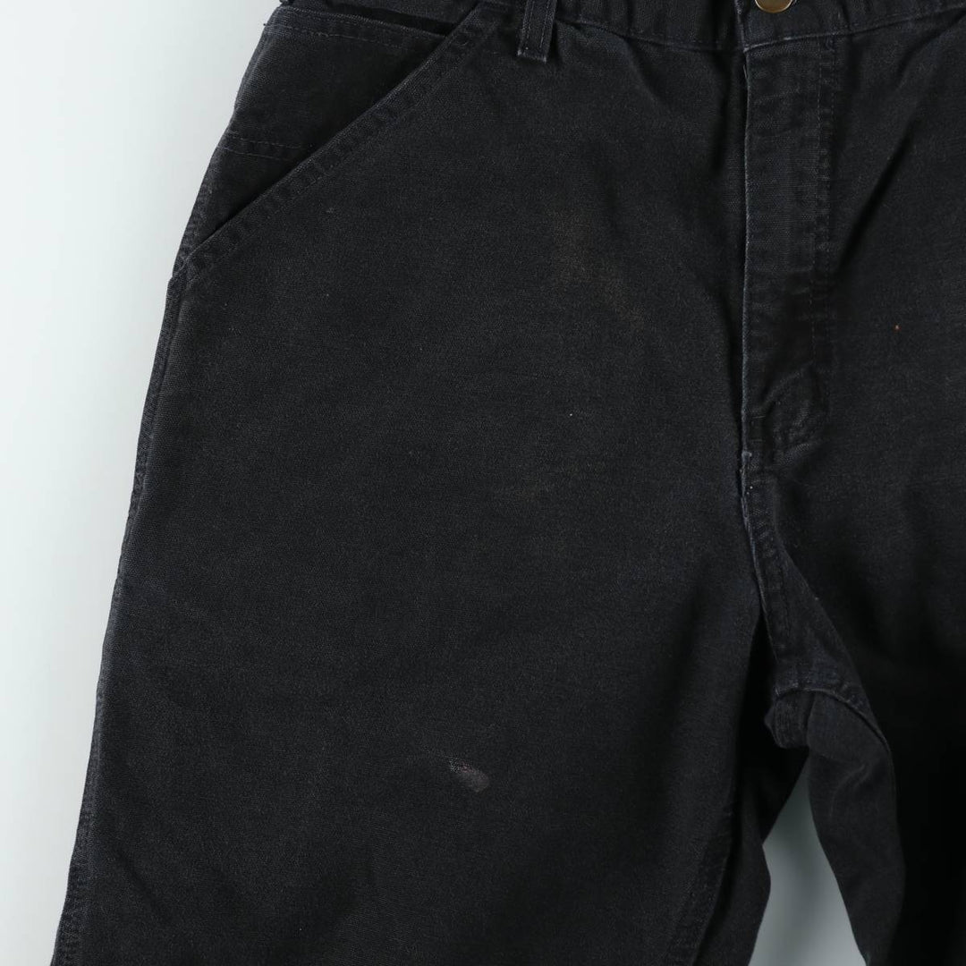Carhartt Duck Painter Pants, Men's, W32 equivalent cotton black type Vintage Second Hand