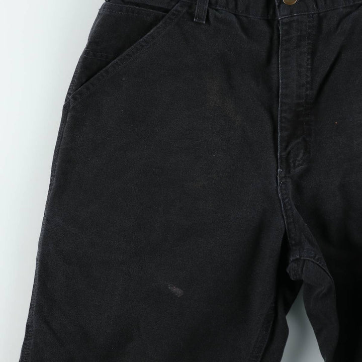 Carhartt Duck Painter Pants, Men's, W32 equivalent cotton black type Vintage Second Hand