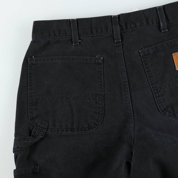 Carhartt Duck Painter Pants, Men's, W32 equivalent cotton black type Vintage Second Hand