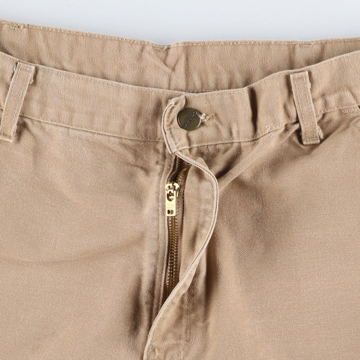 00'S Carhartt Dungaree Fit Duck Painter Pants Men's W36 cotton Beige type Vintage Second Hand