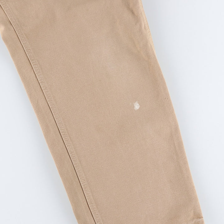 00'S Carhartt Dungaree Fit Duck Painter Pants Men's W36 cotton Beige type Vintage Second Hand