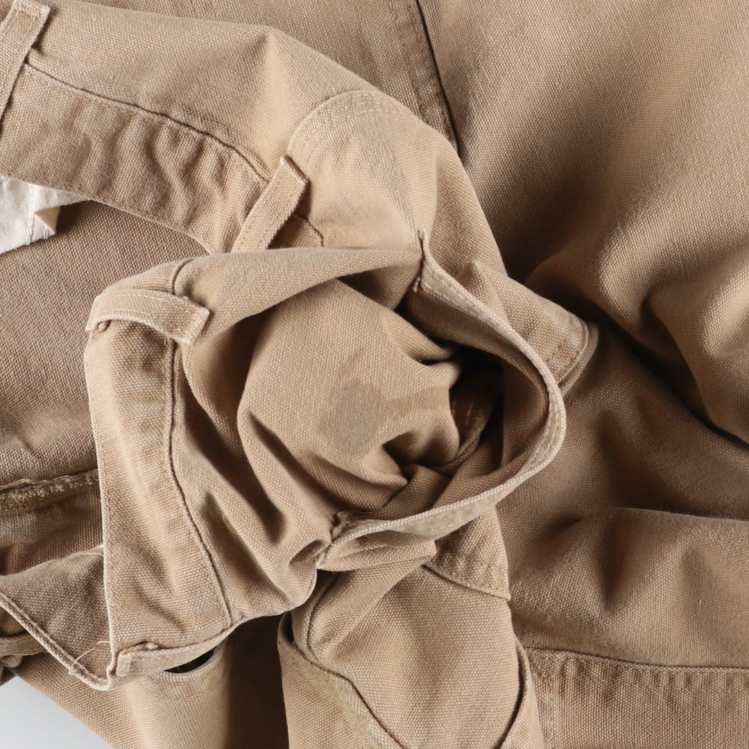 00'S Carhartt Dungaree Fit Duck Painter Pants Men's W36 cotton Beige type Vintage Second Hand