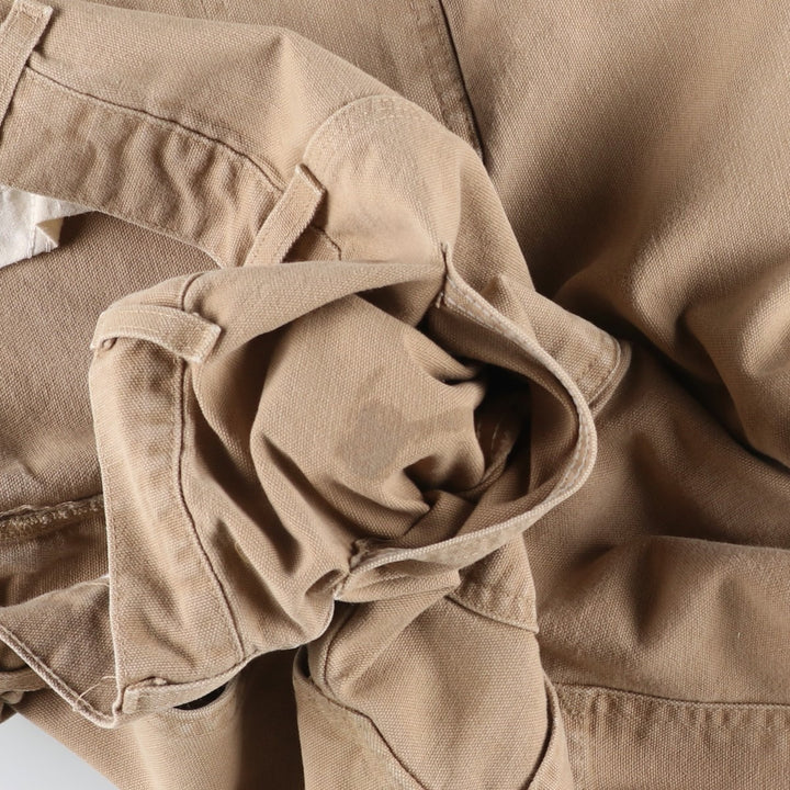 00'S Carhartt Dungaree Fit Duck Painter Pants Men's W36 cotton Beige type Vintage Second Hand