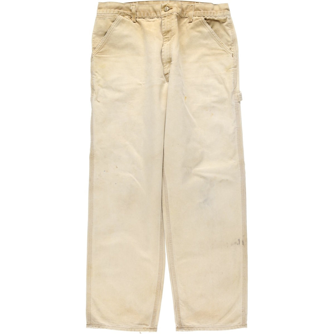 Carhartt Duck Painter Pants, Men's, W36 equivalent cotton Beige type Vintage Second Hand