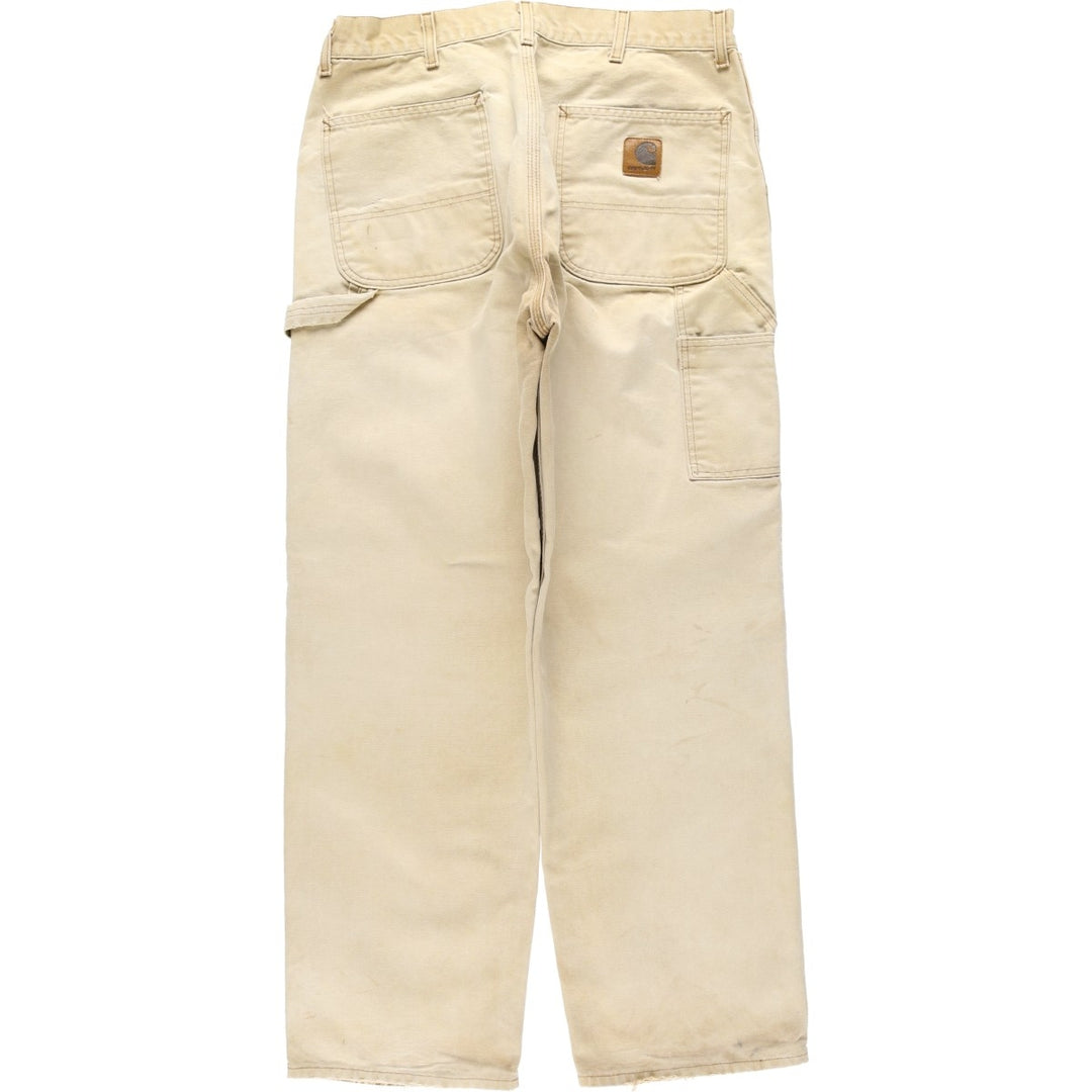 Carhartt Duck Painter Pants, Men's, W36 equivalent cotton Beige type Vintage Second Hand