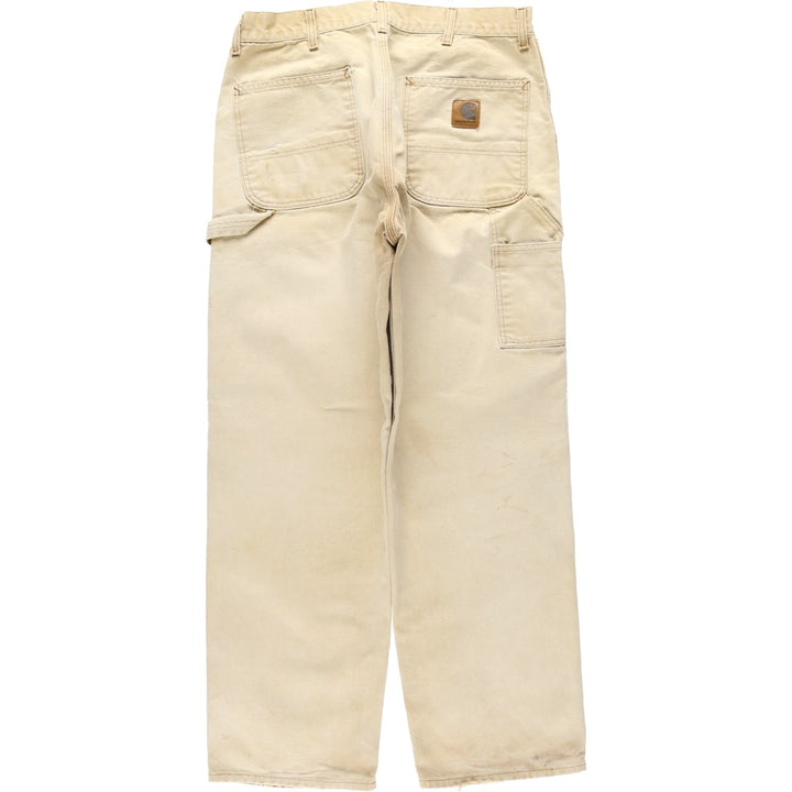 Carhartt Duck Painter Pants, Men's, W36 equivalent cotton Beige type Vintage Second Hand