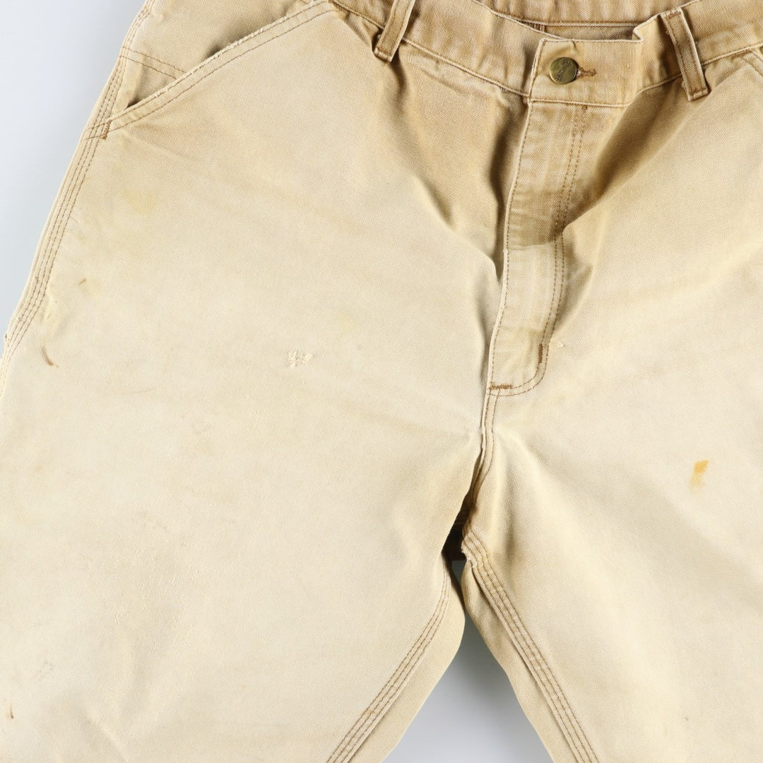 Carhartt Duck Painter Pants, Men's, W36 equivalent cotton Beige type Vintage Second Hand