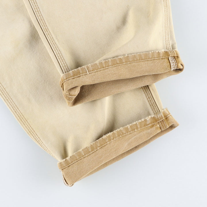 Carhartt Duck Painter Pants, Men's, W36 equivalent cotton Beige type Vintage Second Hand