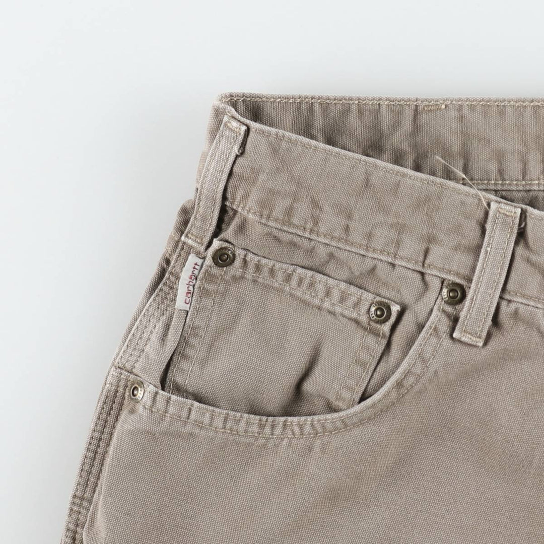 Carhartt Loose Fit Duck Painter Pants, Men's, W36 equivalent cotton Beige type Vintage Second Hand