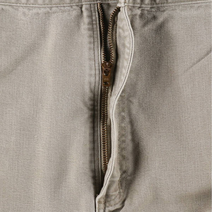 Big Size Carhartt Dungaree Fit Duck Painter Pants, Men's W41 equivalent. cotton Beige type Vintage Second Hand