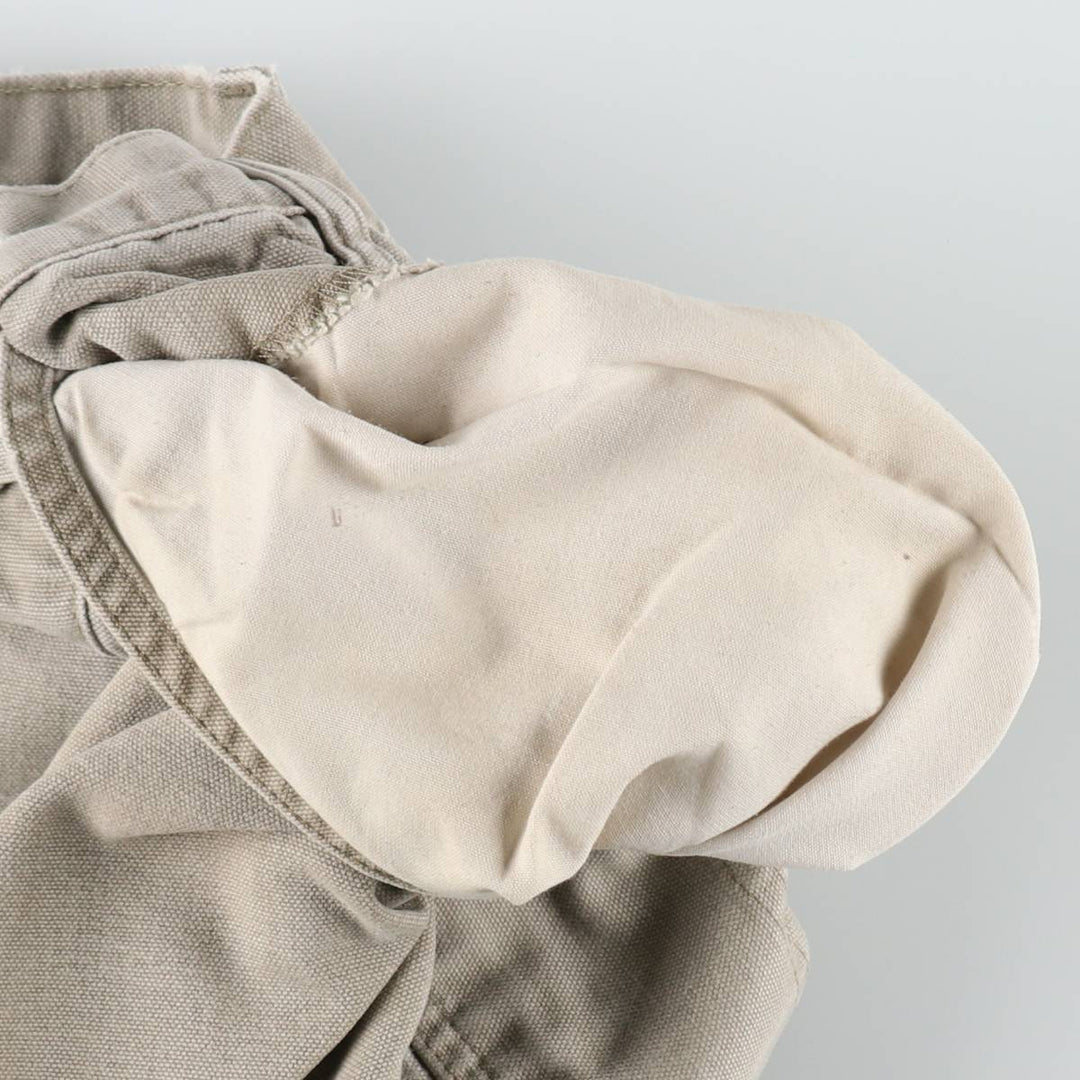 Big Size Carhartt Dungaree Fit Duck Painter Pants, Men's W41 equivalent. cotton Beige type Vintage Second Hand