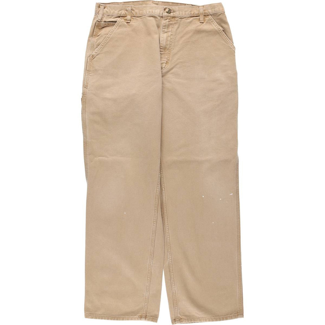 Carhartt Duck Painter Pants, Men's, W36 equivalent cotton Beige type Vintage Second Hand