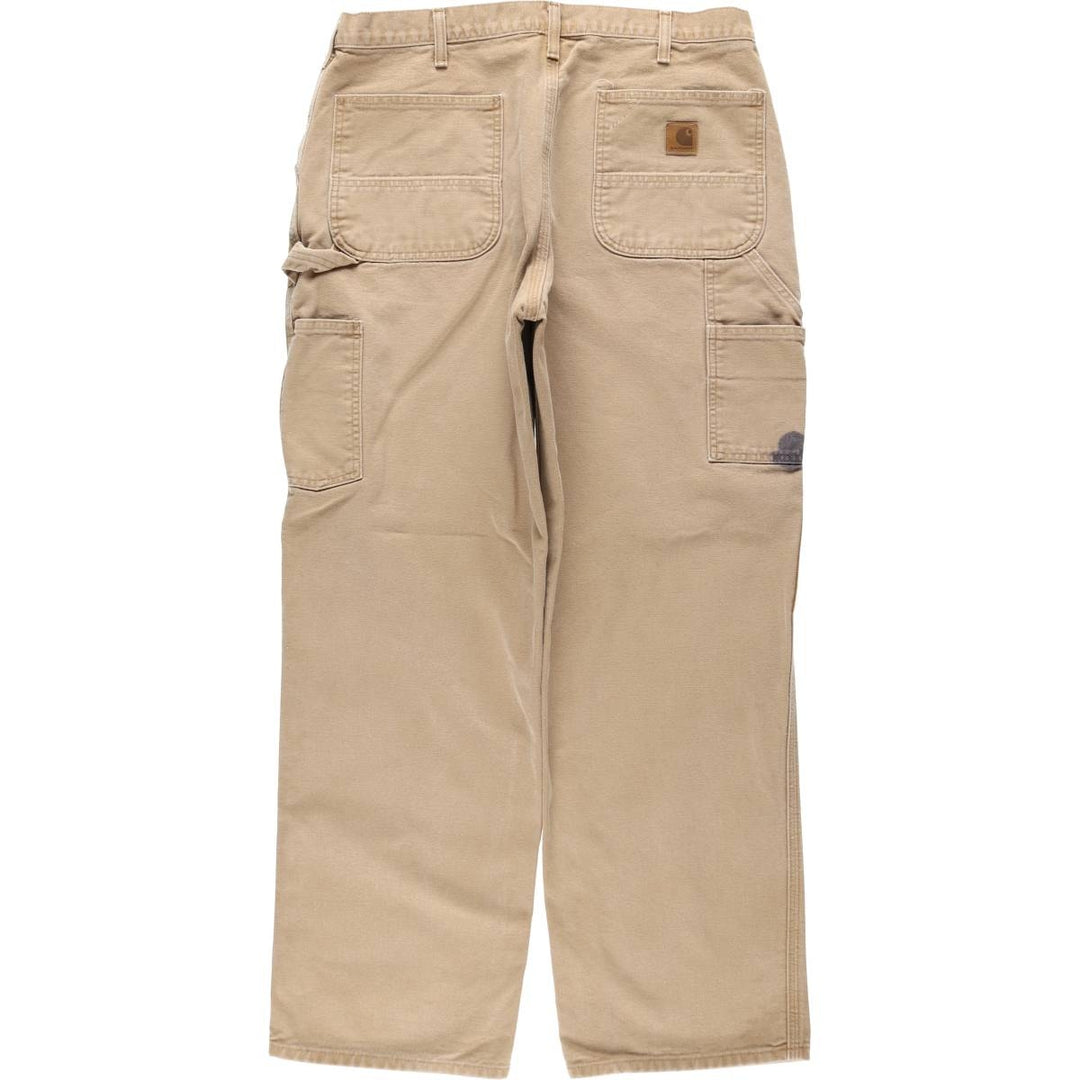 Carhartt Duck Painter Pants, Men's, W36 equivalent cotton Beige type Vintage Second Hand