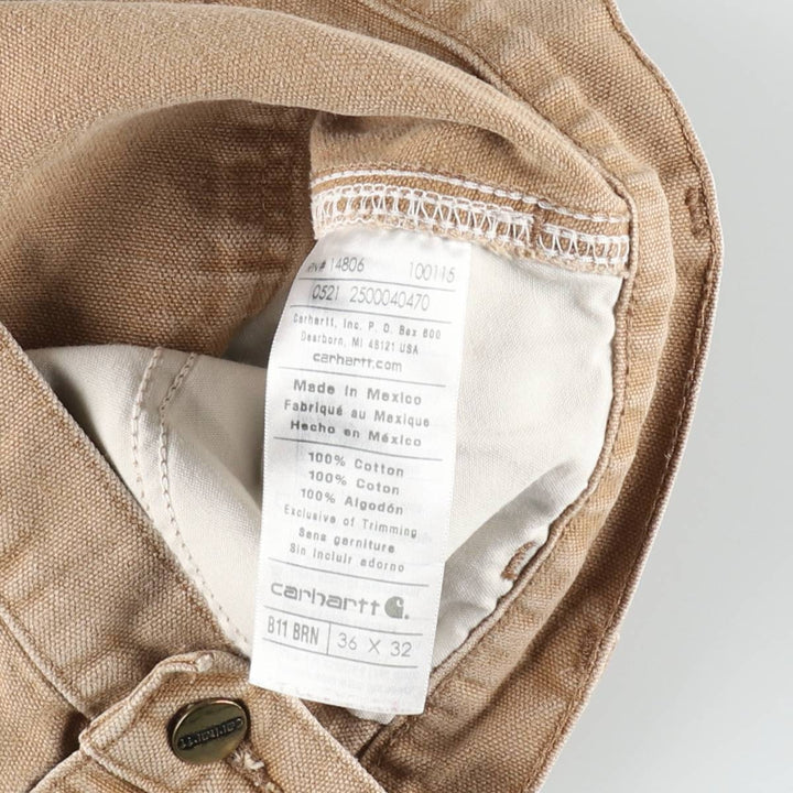 Carhartt Duck Painter Pants, Men's, W36 equivalent cotton Beige type Vintage Second Hand