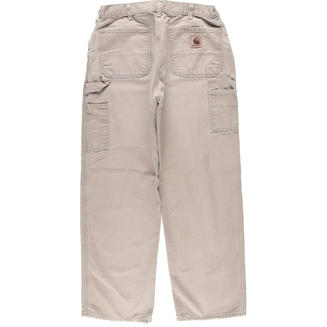 Carhartt Duck Painter Pants, Men's, W34 equivalent cotton Beige type Vintage Second Hand