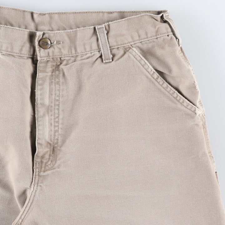 Carhartt Duck Painter Pants, Men's, W34 equivalent cotton Beige type Vintage Second Hand