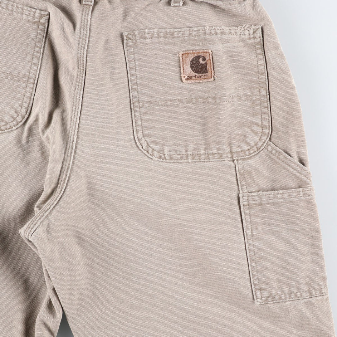 Carhartt Duck Painter Pants, Men's, W34 equivalent cotton Beige type Vintage Second Hand