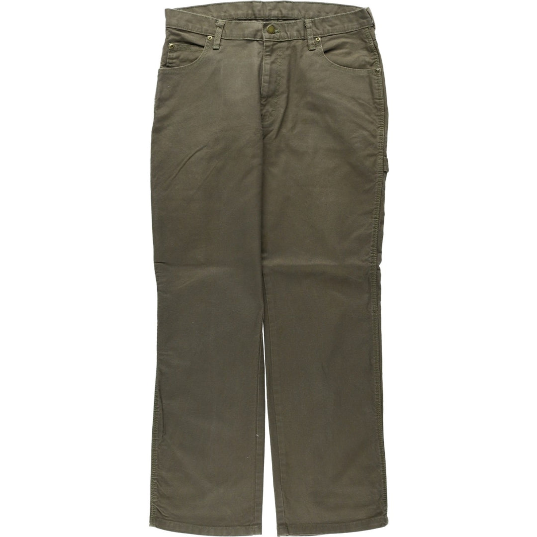 Dickies Duck Painter Pants Men's W34 equivalent cotton Khaki type Vintage Second Hand