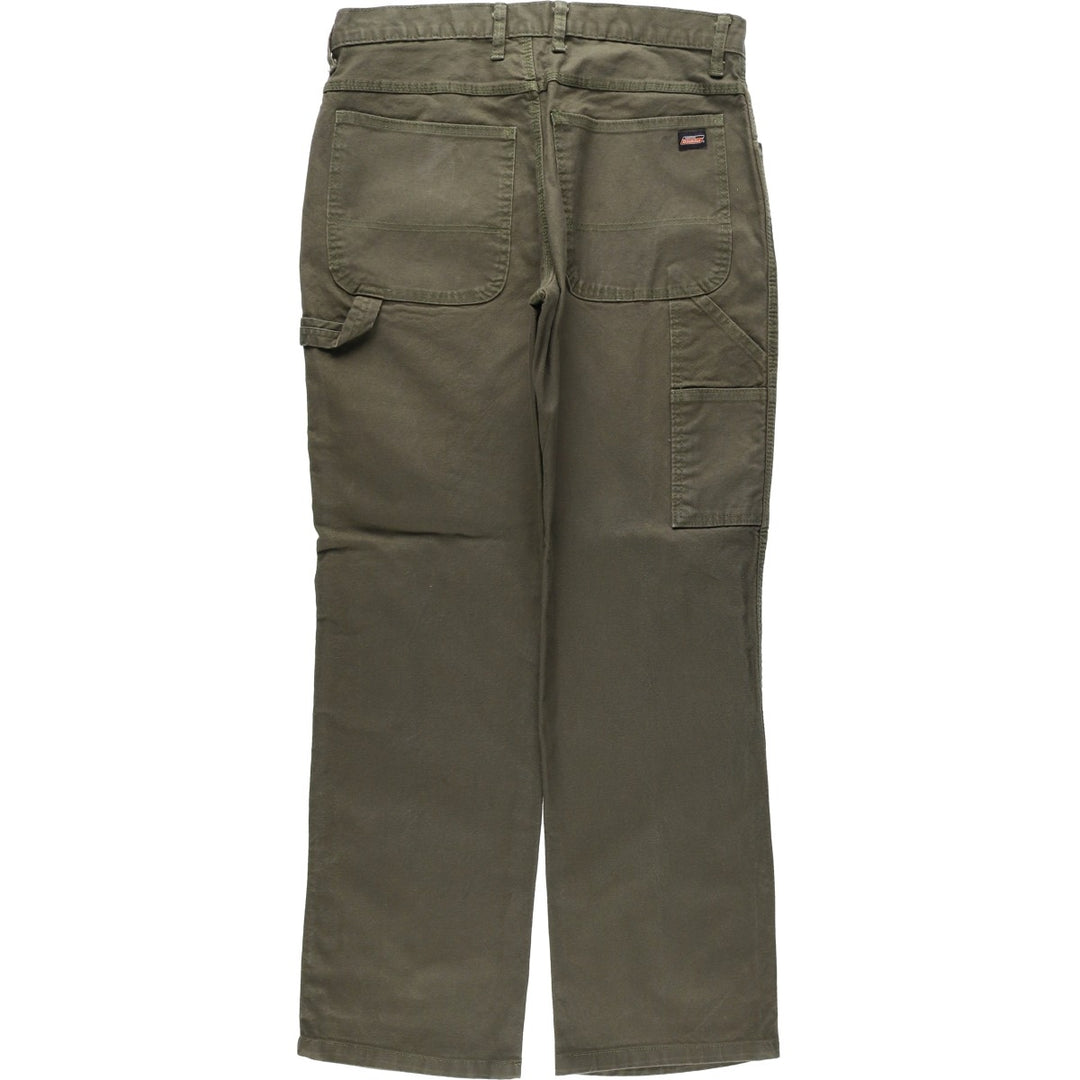 Dickies Duck Painter Pants Men's W34 equivalent cotton Khaki type Vintage Second Hand