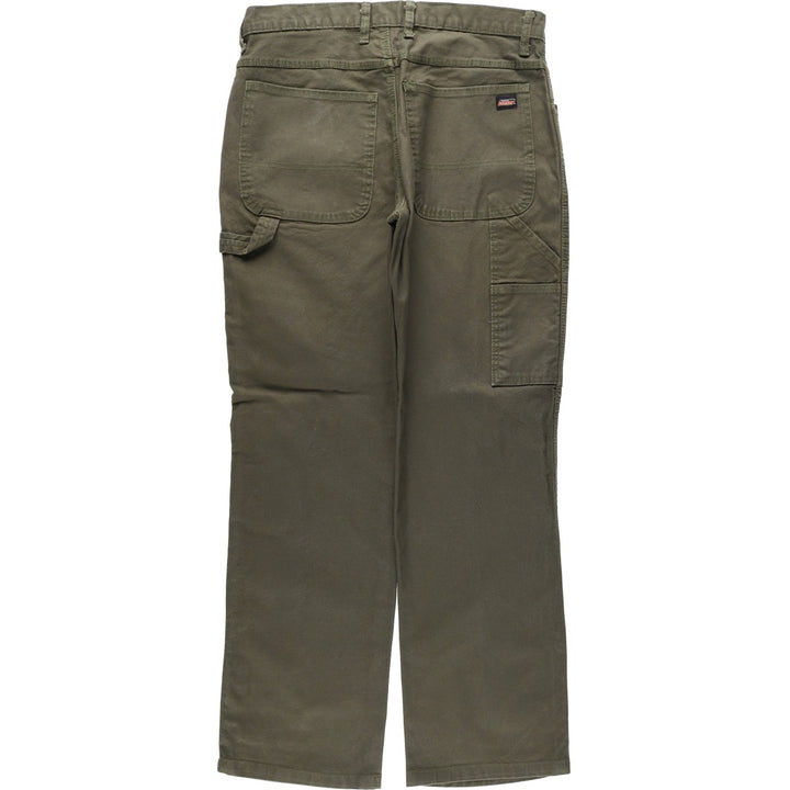 Dickies Duck Painter Pants Men's W34 equivalent cotton Khaki type Vintage Second Hand