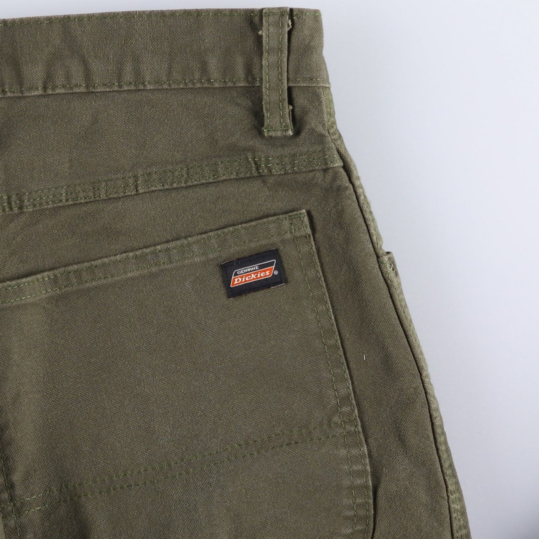 Dickies Duck Painter Pants Men's W34 equivalent cotton Khaki type Vintage Second Hand