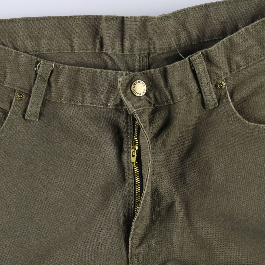 Dickies Duck Painter Pants Men's W34 equivalent cotton Khaki type Vintage Second Hand