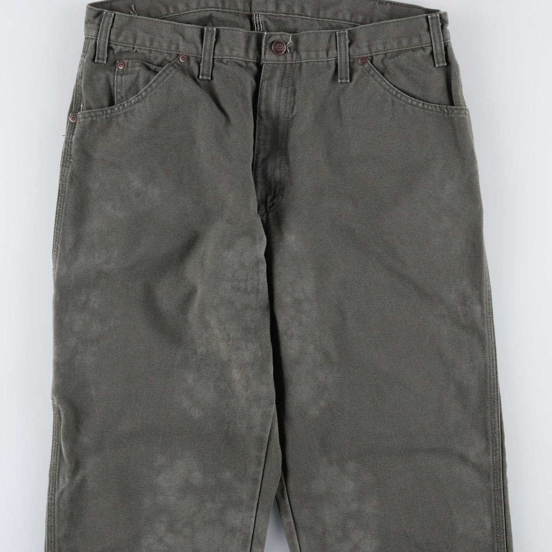 Dickies Duck Painter Pants Men's W36 cotton Khaki type Vintage Second Hand