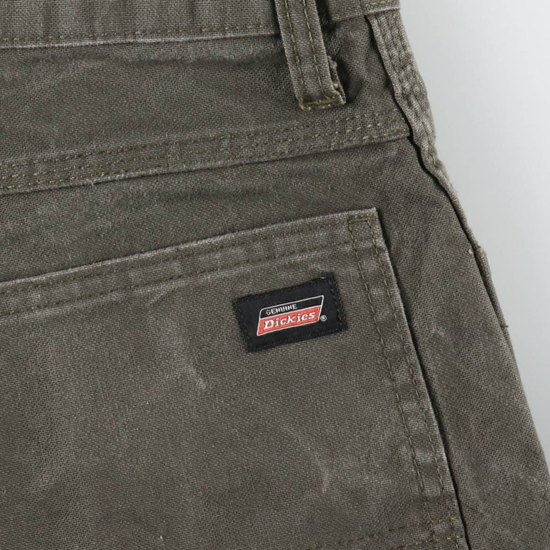 Dickies Duck Painter Pants Men's W35 equivalent cotton Khaki type Vintage Second Hand