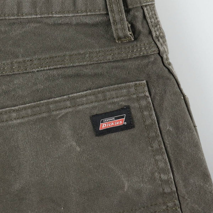 Dickies Duck Painter Pants Men's W35 equivalent cotton Khaki type Vintage Second Hand