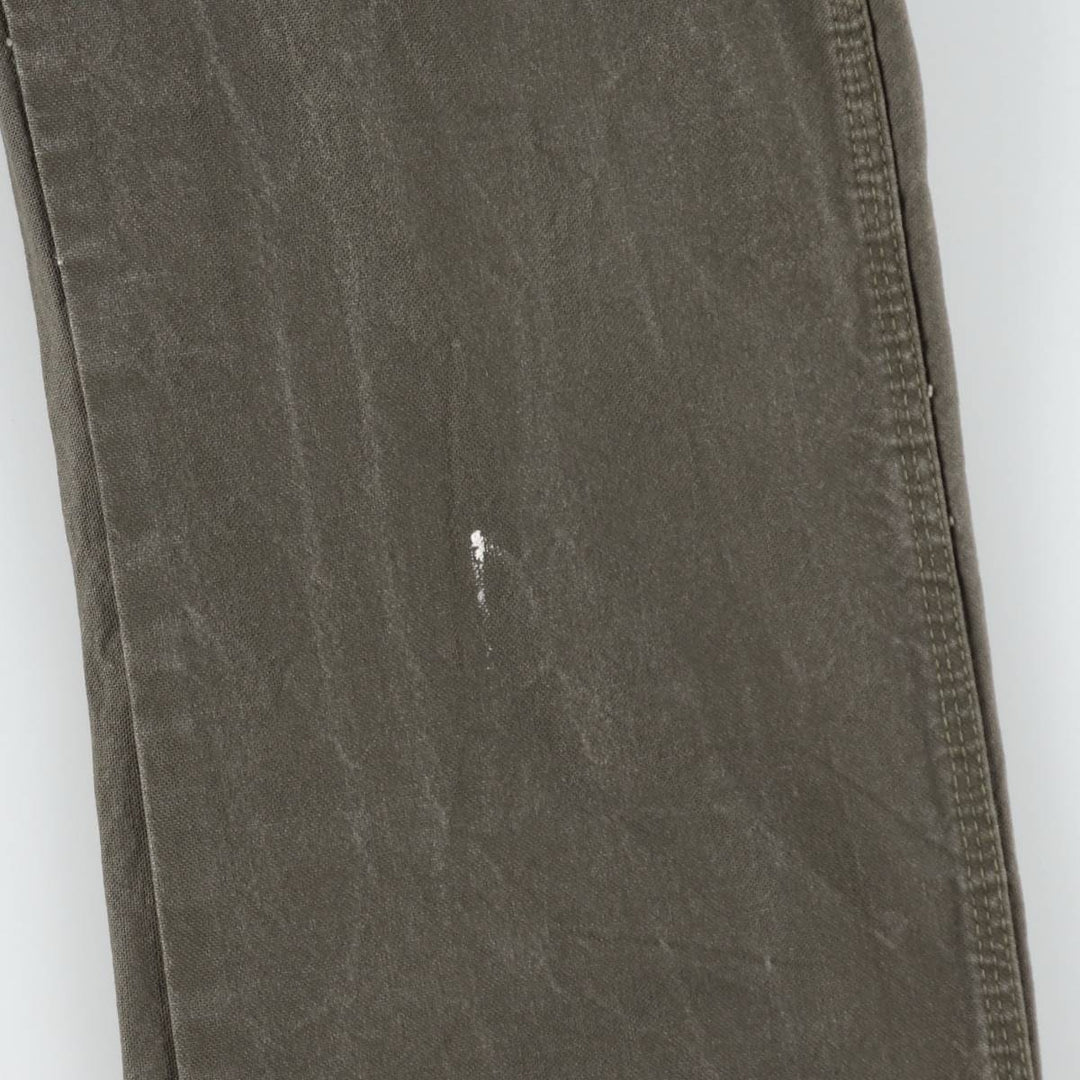 Dickies Duck Painter Pants Men's W35 equivalent cotton Khaki type Vintage Second Hand