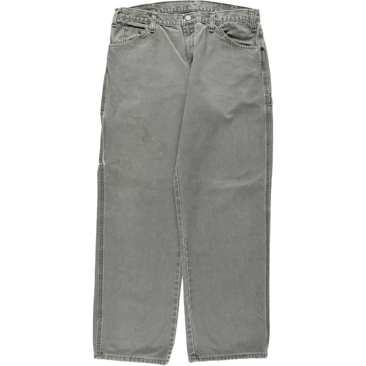 Dickies Relaxed Fit Duck Painter Pants, Men's, Size W33 unclear Khaki type Vintage Second Hand