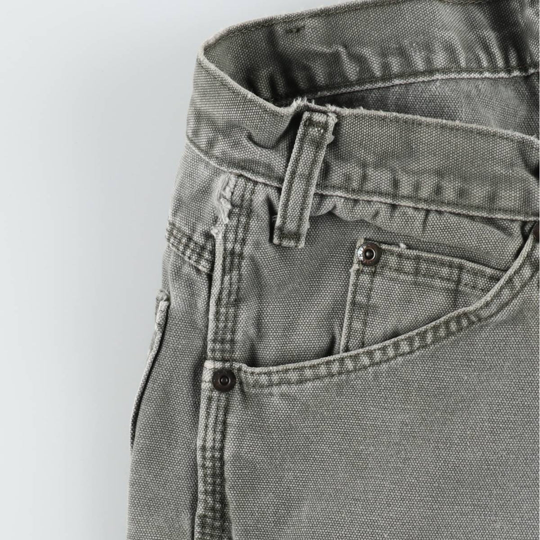 Dickies Relaxed Fit Duck Painter Pants, Men's, Size W33 unclear Khaki type Vintage Second Hand