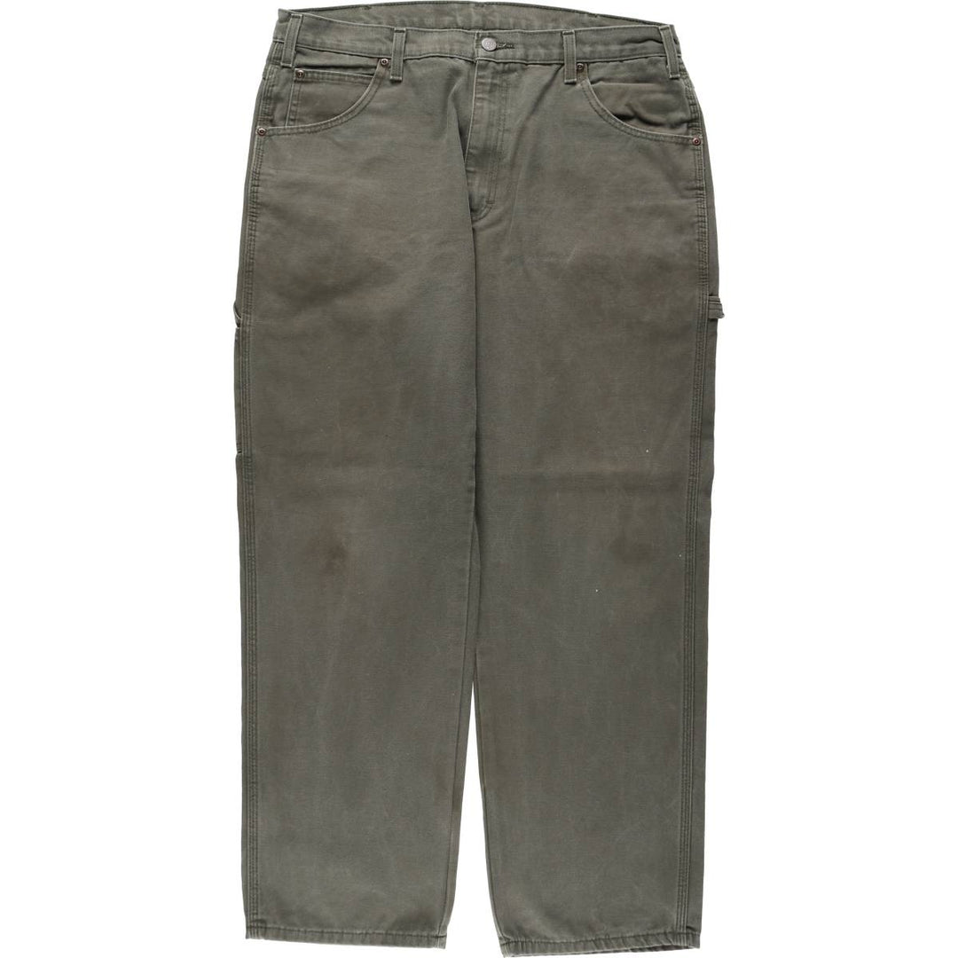 Dickies Duck Painter Pants Men's W37 cotton Khaki type Vintage Second Hand