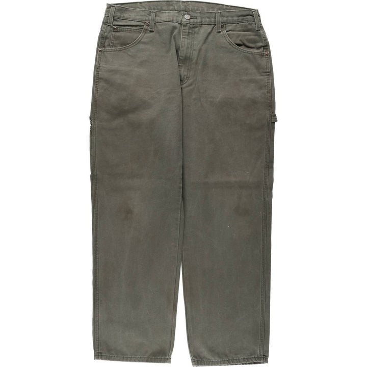 Dickies Duck Painter Pants Men's W37 cotton Khaki type Vintage Second Hand