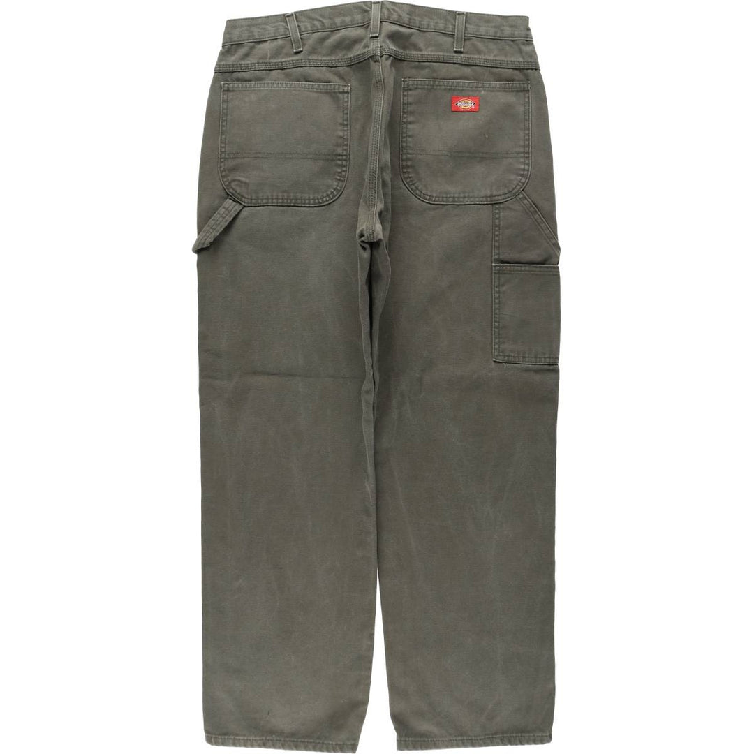Dickies Duck Painter Pants Men's W37 cotton Khaki type Vintage Second Hand