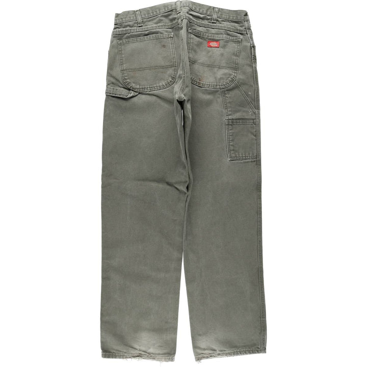Dickies Duck Painter Pants Men's W37 cotton Khaki type Vintage Second Hand