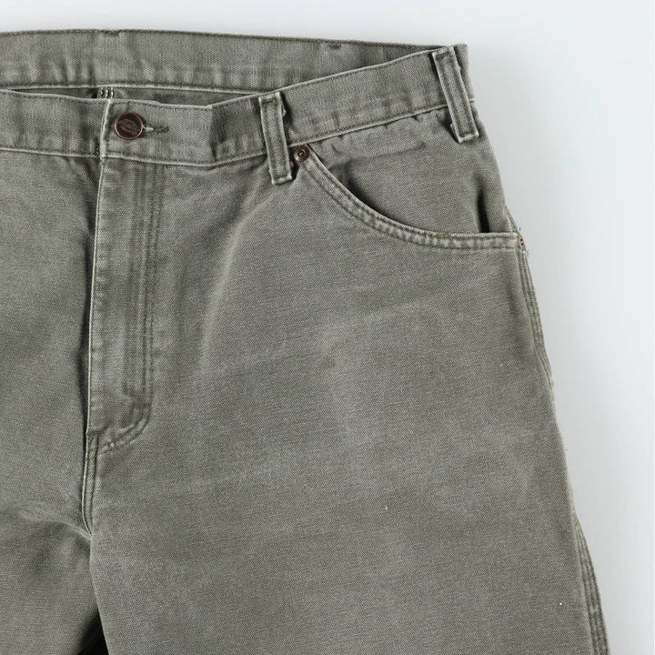 Dickies Duck Painter Pants Men's W37 cotton Khaki type Vintage Second Hand