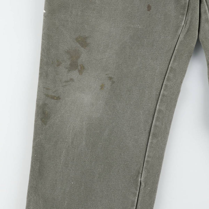 Dickies Duck Painter Pants Men's W37 cotton Khaki type Vintage Second Hand