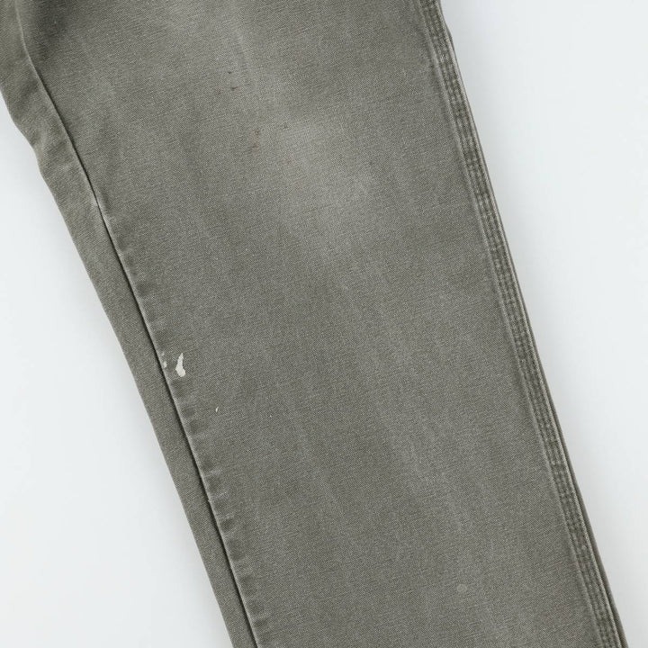Dickies Duck Painter Pants Men's W37 cotton Khaki type Vintage Second Hand