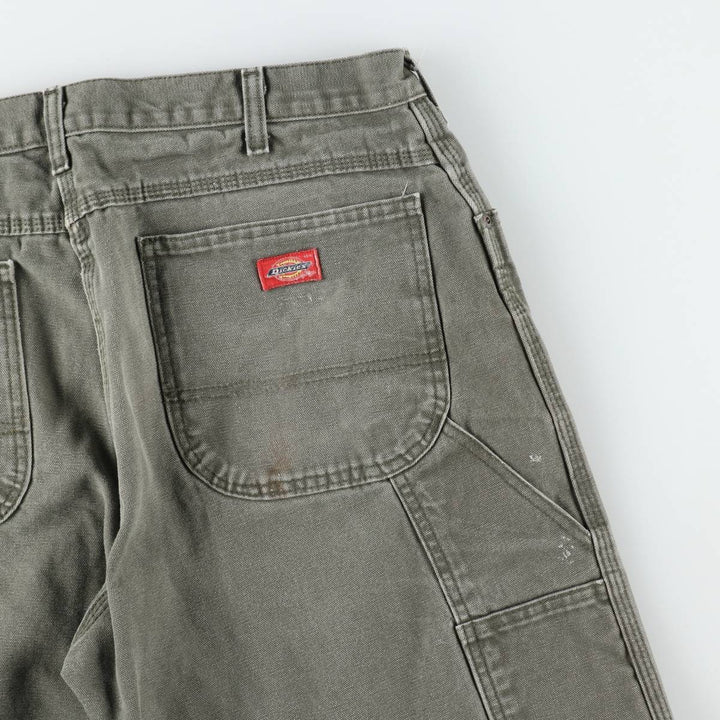 Dickies Duck Painter Pants Men's W37 cotton Khaki type Vintage Second Hand
